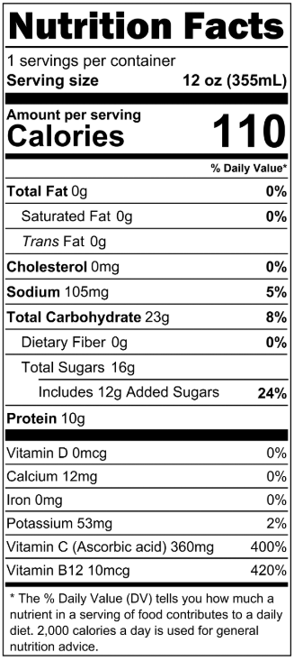Nutrition Facts